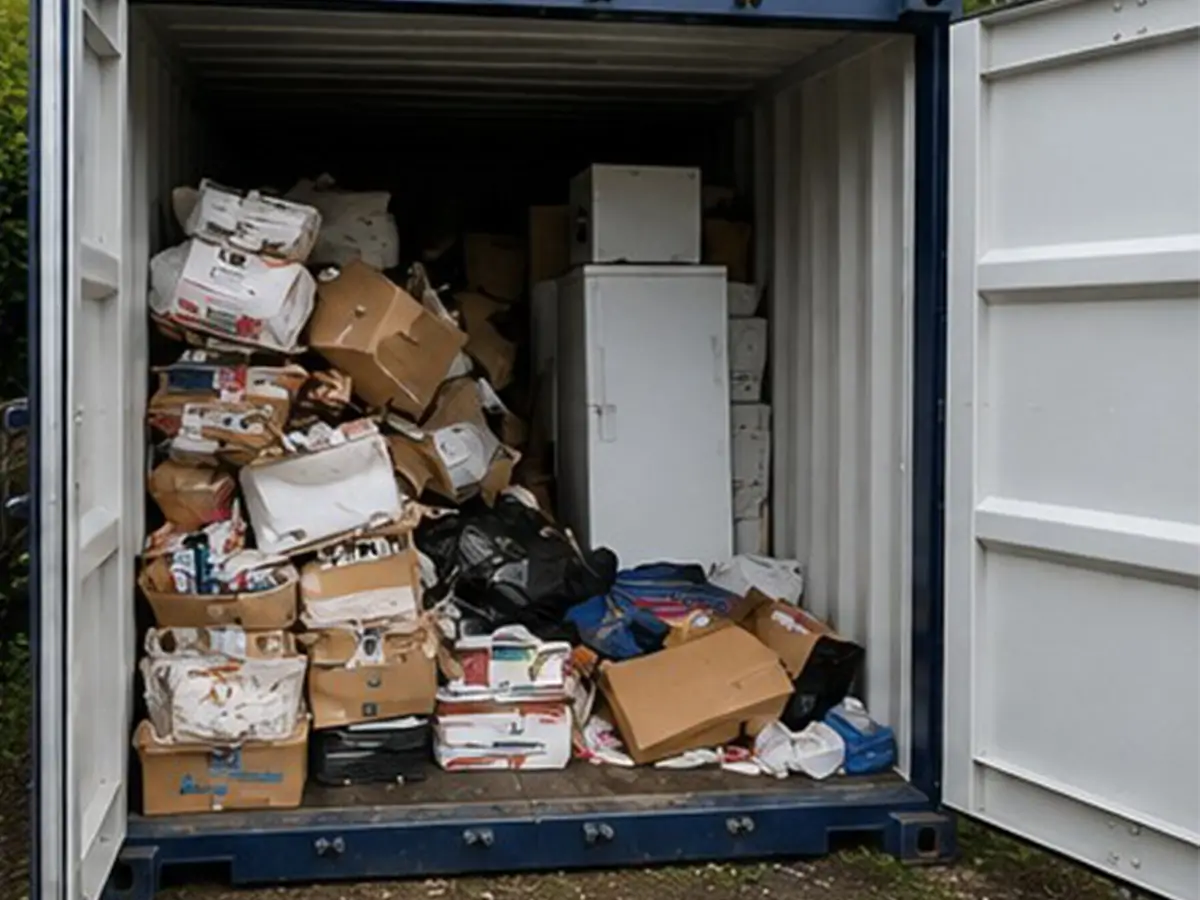 Completed waste clearance project photo